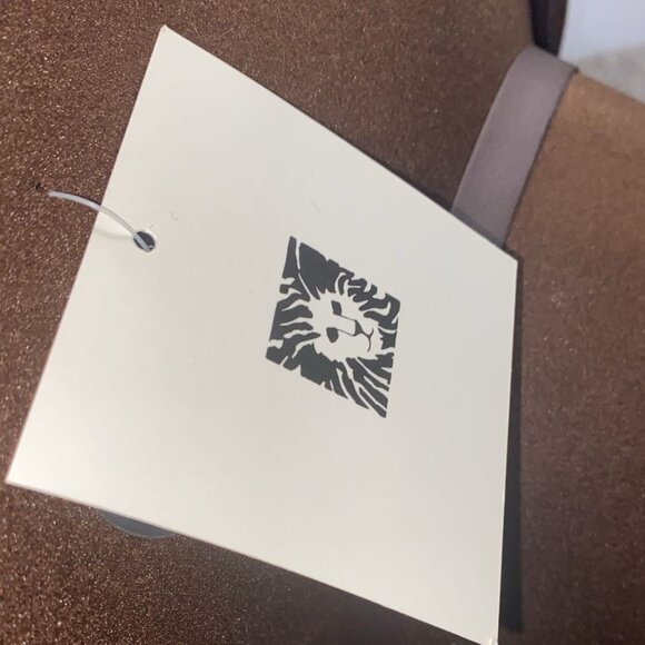 Brown wide-brimmed hat by Anne Klein - Picture 3 of 6